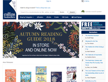 Tablet Screenshot of collinsbooks.com.au